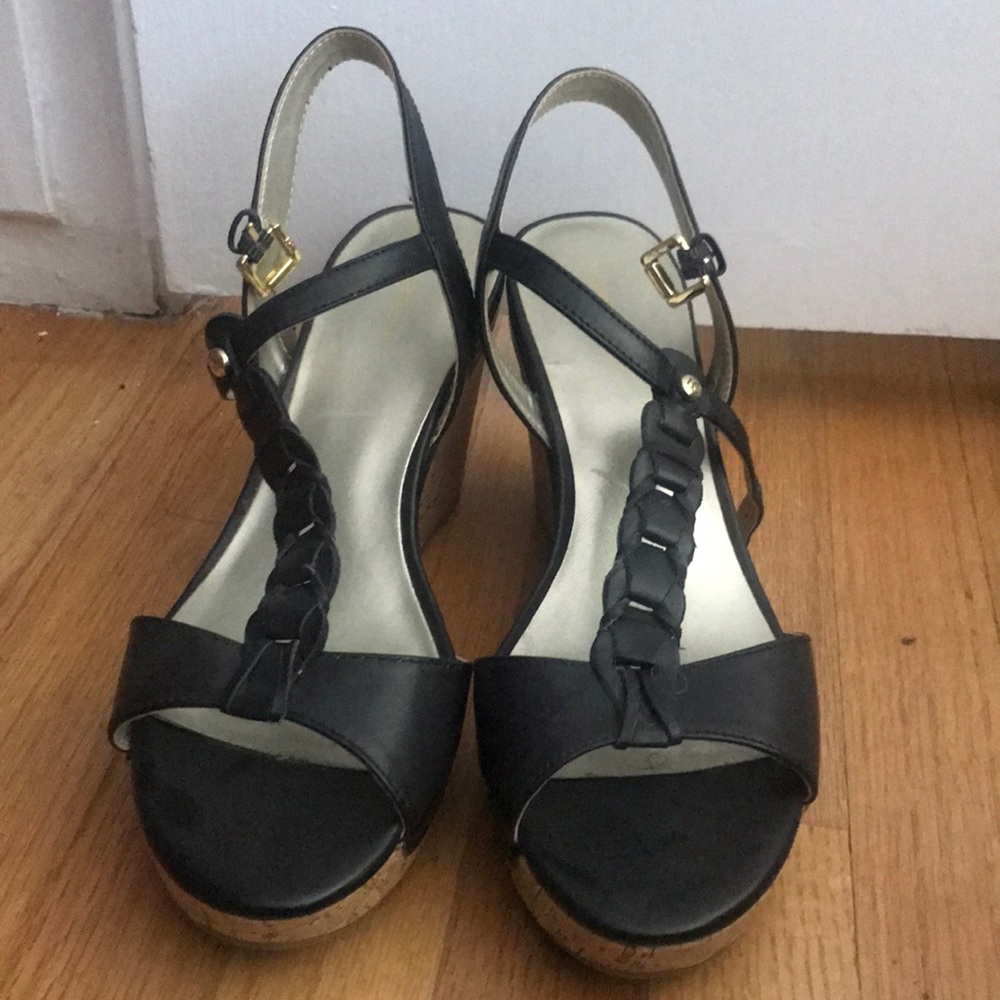 Liz Claiborne cork wedges